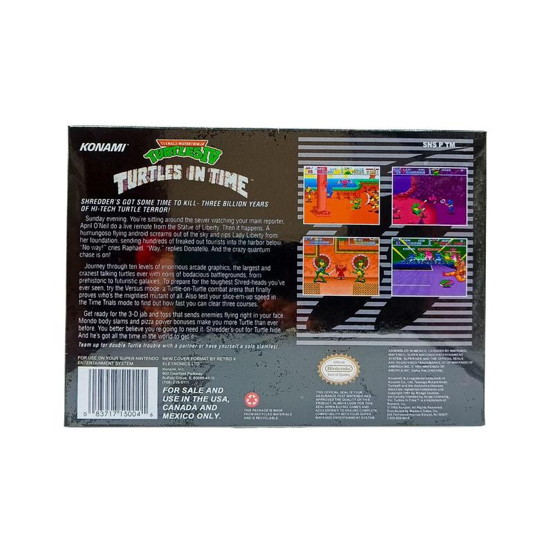 Fita Teenage Mutant Ninja Turtles: Turtles in Time snes - RetroX